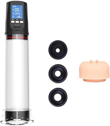 Електрична вакуумна помпа для збільшення пеніса RIVILA - 4 рівні, для чоловіків