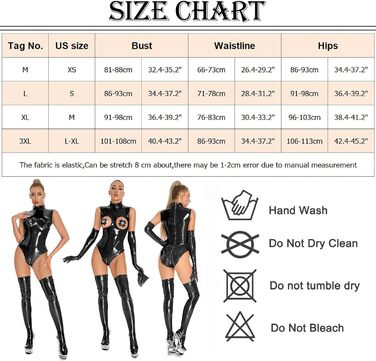 Боді SEAUR для жінок: обтягуючий catsuit з блискавкою, чорний (38)