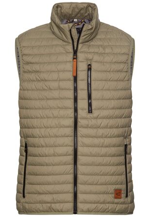 Чоловічий стібаний жилет camel active Puffer — водовідштовхувальний та вітрозахисний, зелений