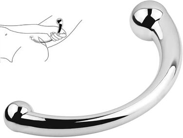 Двосторонній дилда Yasexx з G-точкою для вагінального масажу та анального використання - стимулятор простати, для жінок та чоловіків