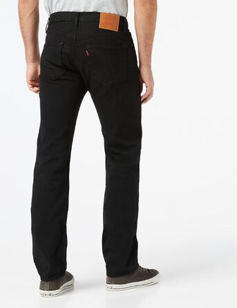 Чоловічі джинси Levi's 501 Original Straight Fit, класичний крій, Stonewashed Black (33W / 30L)