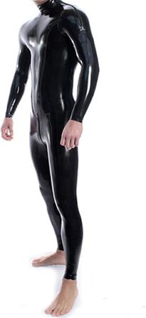 Латексний комбінезон-костюм для чоловіків та жінок (унісекс), латексний костюм, індивідуальне замовлення