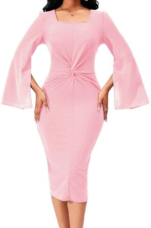 Пальто жіноче SexyCherry Sx5603 Classic Hellrosa ніжно-рожевого кольору