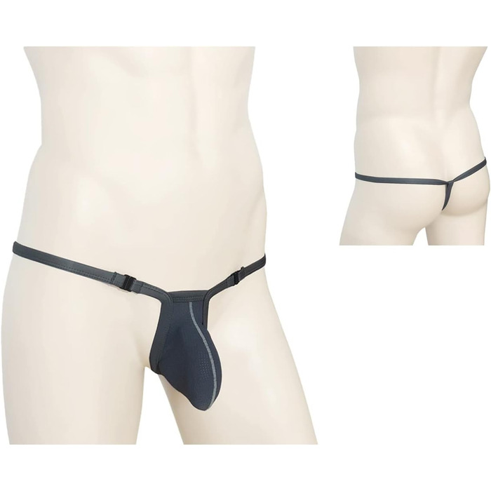 Сексуальна чоловіча спідня білизна Faringoto: комплект G-String Tanga, еластичний матеріал, розмір L, 8042-3colors01