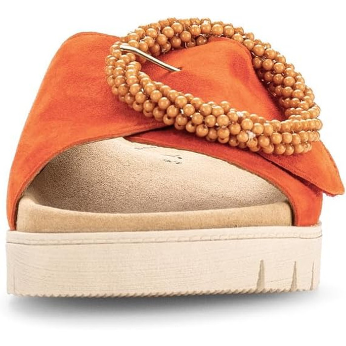 Жіночі шльопанці Gabor Best Fitting, колір Pumpkin (гарбузовий), розмір 44 EU