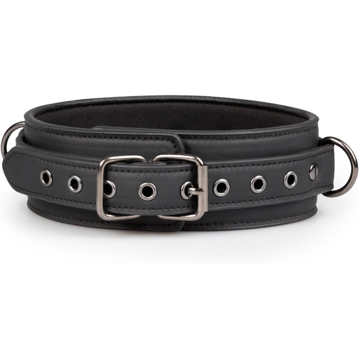 Набір наручників та пов'язки на шию з шкіри, регульовані, для бондейжу, фетиш, SM, подарунок Easytoys