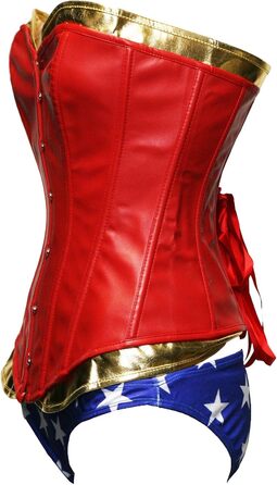 Костюм Bslingerie® з паєтками: корсет, шорти (корсаж, корсет з кісточками)