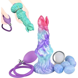 Анальний вібратор-яйце Guspiun з 5 кульками, силікон, G-Spot, простата, для жінок, чоловіків, пар