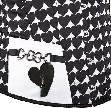 Жіноче корсетне тіло Adelce з квітковим принтом, стильне, кольорове, на шнурівці, вінтажний стиль, для підкреслення талії, розмір XXL, серцеподібна форма