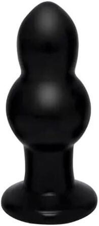 Анальний плаг для лесбійок/гейів, секс-іграшка для мастурбації, розширювач ануса, 4 розміри, великий анальний плаг, іграшка для дорослих (чорний M)
