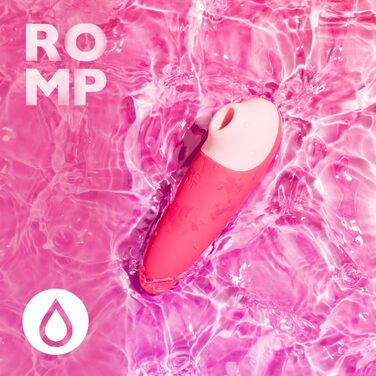 Romp Shine X - вібраційний масажер для клітора з 10 рівнями інтенсивності, водонепроникний, рожевий