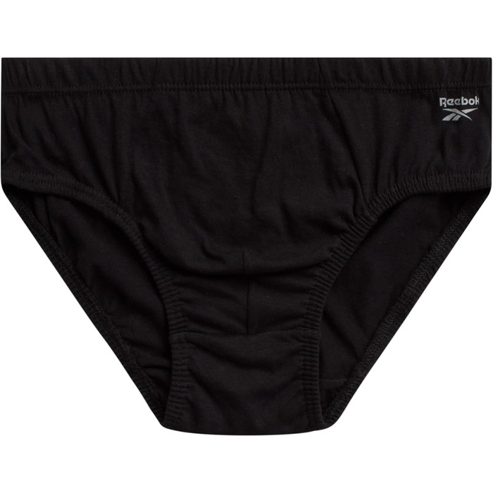 Труси чоловічі Reebok (10 шт.) Low Rise з контурним кишеньком, M, чорний/сірий