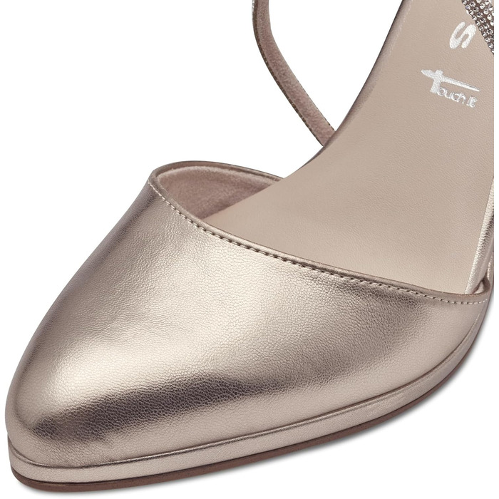 Жіночі туфлі-човники Tamaris Vegan Elegant, металік, розмір 38 EU