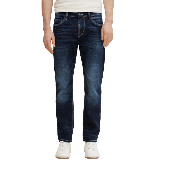 Чоловічі джинси Tom Tailor Trad Relaxed Fit, колір Dark Stone Wash Denim, розмір 36W/36L