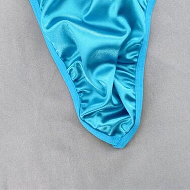 Чоловічі танга Faringoto з атласу, T-подібний низ, дизайн Gay-Sissy, танга для чоловіків L, 6 кольорів + синій