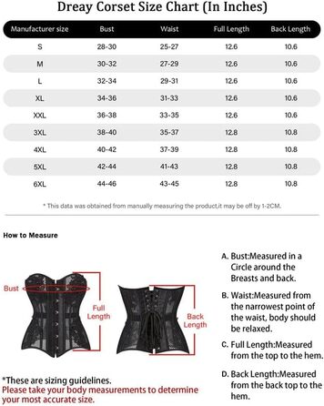 Кросів-топ корсет Dreay для жінок, чорний XXL: дихаючий мереживний сатин, шнуровка, тренажер для талії