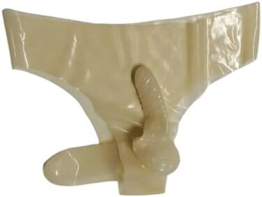 Шкарпетки з латексу ALMYMM для чоловіків з анатомічною вставкою, прозорі, універсальний розмір