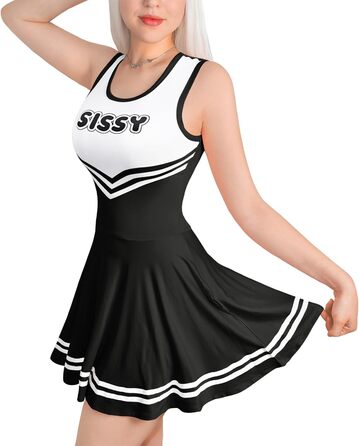 Чорний боді-міні з безрукавною конструкцією LittleForBig, XXL, для дорослих