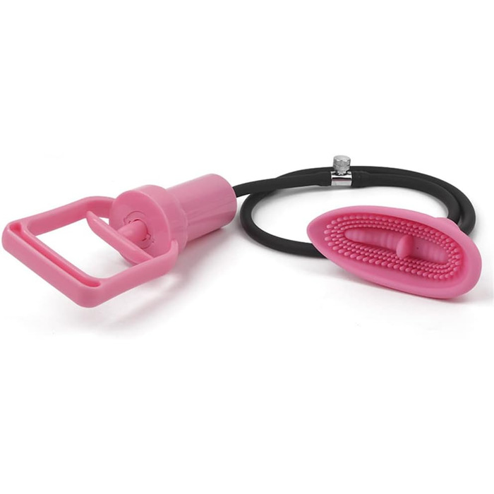 Вакуумний жіночий секс-іграшка для стимуляції клітора та вагіни, рожева