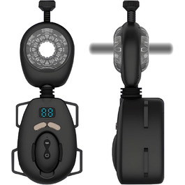 Масажер для чоловіків з 9 режимами вібрації та функцією strap-on. Інтимні іграшки для чоловіків