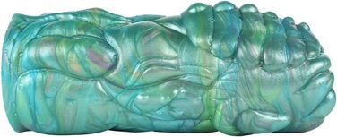 Іграшка для чоловіків Jixaxe Alien Monster - реалістична мастубаційна іграшка з вагінальним та анальним отвором, компактна, 3D, для соло