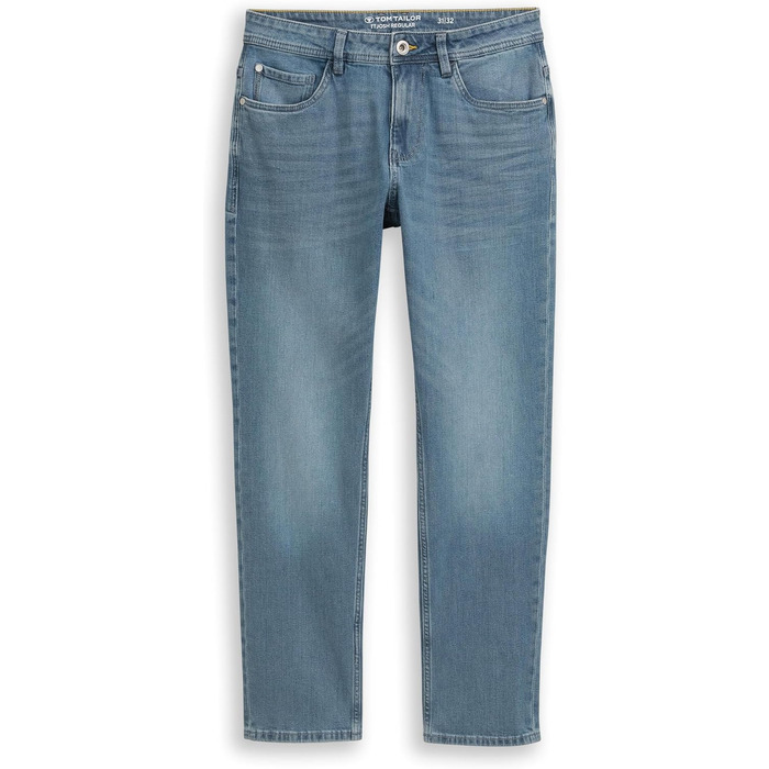 Чоловічі джинси Tom Tailor TTJOSH Regular Slim зі стрейчем, синьо-сірі (29W / 30L)
