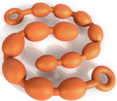 Анальні кулі Jixaxe з силікону: кулі-анальні плаґи для сексуальної стимуляції (5 кульок)