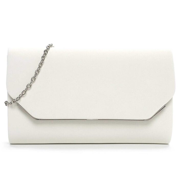 Жіночий клатч Tamaris Amalia 30451 однотонний, колір cream 470 (білий)