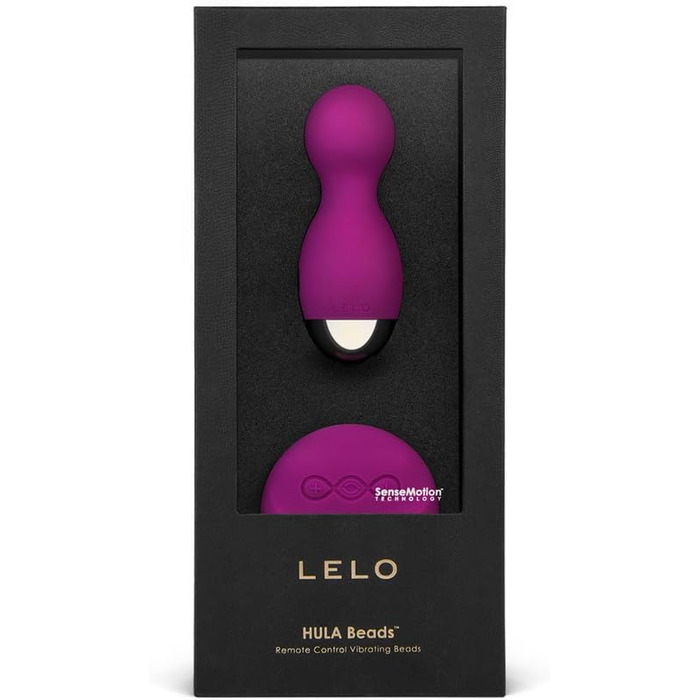 LELO HULA Beads - вібруючі кульки для інтимної стимуляції (Deep Rose)