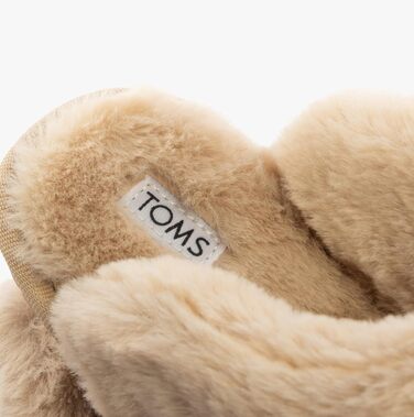 Жіночі домашні капці TOMS Valerie, в'язані з блискітками, колір вівсяний (розмір 42 EU)