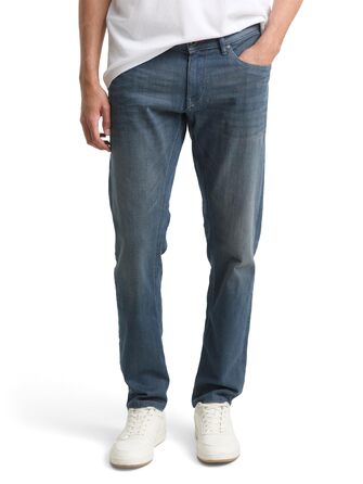 Чоловічі завужені джинси Tom Tailor TTCURT зі стрейчем, Dark Stone Blue Grey Denim (32W/32L)