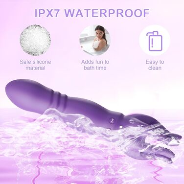 Вібратор Qoosea G-Punkt 3-в-1 для жінок: масажер сосків, анальний дildo, стимулятор ерогенних зон. Іграшки для дорослих, для пар