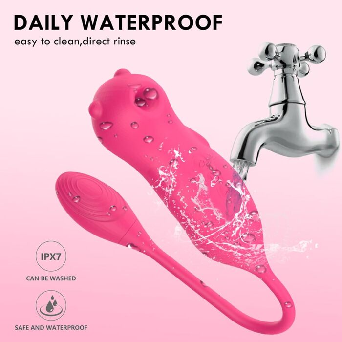 Вібруюче яйце - потужний вібратор для жінок, секс-іграшка, силіконовий мастурбатор для дорослих