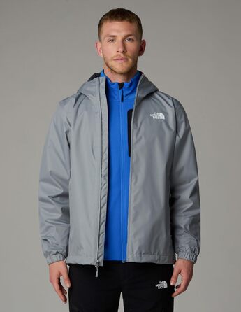 Чоловіча водонепроникна куртка з капюшоном The North Face Quest, дихаюча, Monument Grey, розмір XL