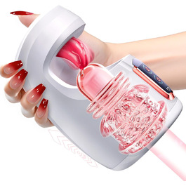 Електричний мастурбатор для чоловіків: стимуляція, оральний секс, 10 режимів, тренажер для пеніса