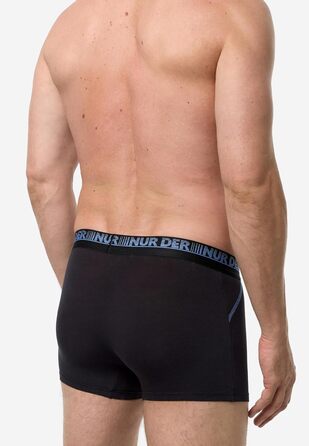 Боксер чоловічий 3 шт. 3D-Flex Air, бавовна, чорний/джинс, чоловіча білизна