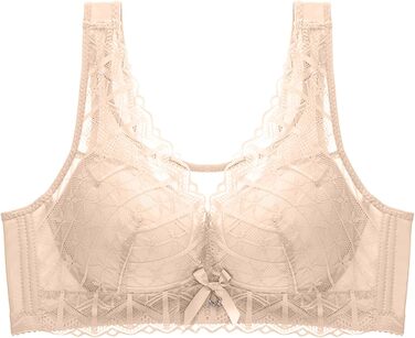 3 шт. комплект класичних мереживних спортивних бюстгальтерів CSKJ для жінок: Push Up, без кісточок, м'який, зручний для йоги, тренувань та сну