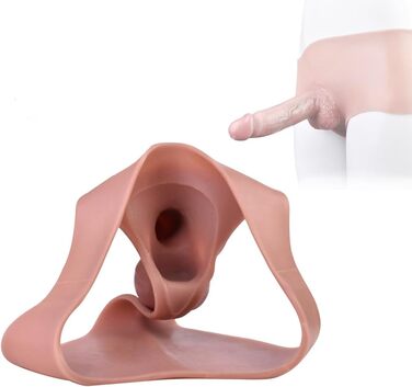 Силіконовий реалістичний презерватив-чоботок з анатомічною структурою для чоловіків, 5 стилів, збільшувач статевого члена, сексуальна іграшка (8501)