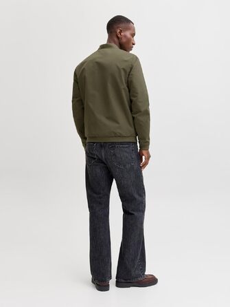 Чоловіча куртка-бомбер JACK & JONES Blousonjacke, колір Dusty Olive, розмір S