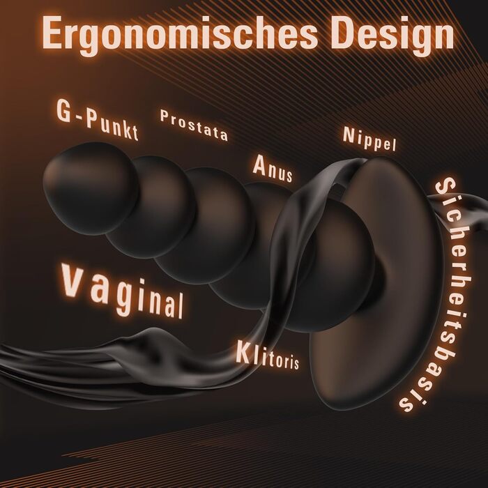 Вібратор анальний для початківців Yivans з пультом дистанційного керування, 16 режимів, тиха робота, для жінок та пар