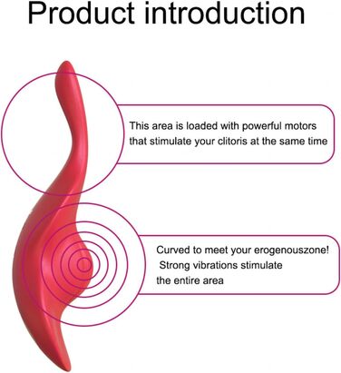 Вібратор для жінок G-Spot та клітора, 9 режимів вібрації, тихий та потужний, портативний анальний дildo, секс-іграшка з пультом дистанційного керування для пар