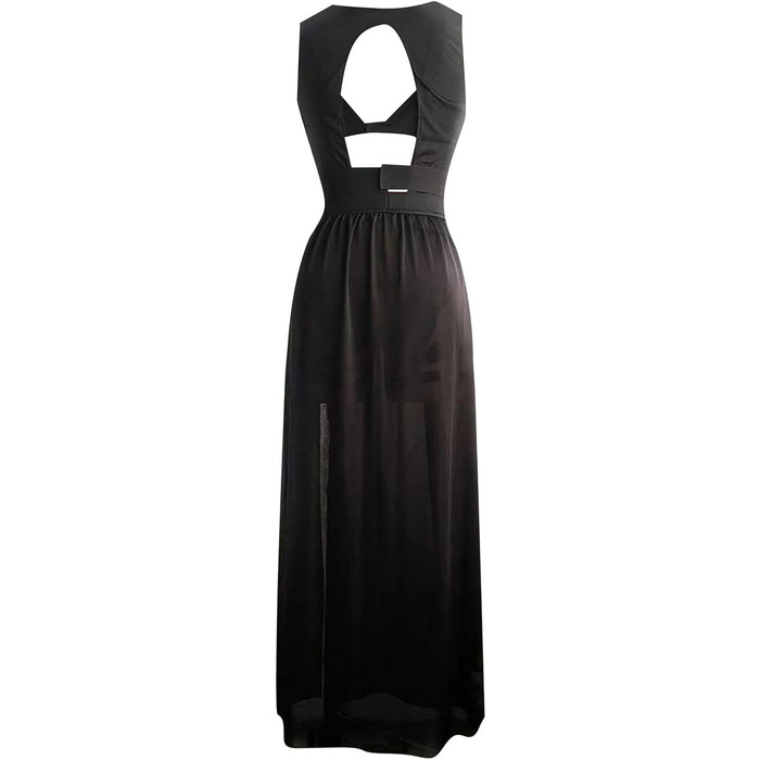 Жіноча сексуальна сукня-комбінезон з пуш-ап бюстгальтером, мереживний бандаж, піжама, прозора білизна, комплект з лакового матеріалу, чорний, XXL