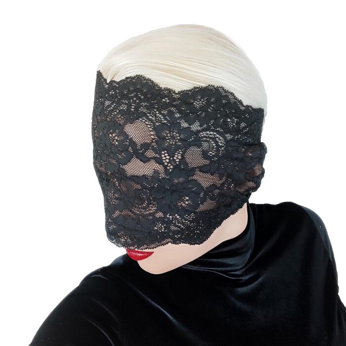 Елегантна червона мереживна маска для жінок з камінням – венеціанська маска з квітковим візерунком для маскарату, карнавалу, косплею, готичної вечірки та особливих подій (Чорний (без каміння))