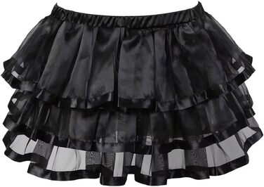 Сукня-корсет, чорна, 6XL: сукня з корсетом, спідниця, корсаж, шнурівка, вінтажний стиль, сексуальний образ, на Хелловін