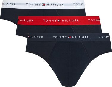 Трьохпарний боксер Tommy Hilfiger (XS, чорний/синій/червоний) - чоловіча білизна
