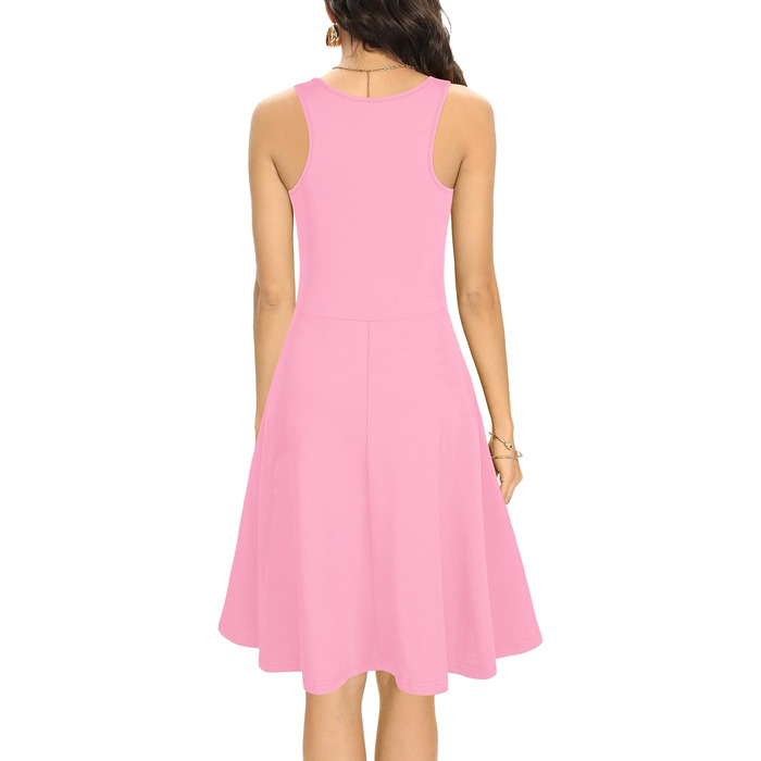 Сукня Daen Soerkleid Rockabilly в стилі ретро, рожева, розмір XXL