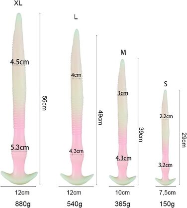 Анальний плагін NAIXBTY з гнучкого силікону для масажу простати та вагінальної стимуляції