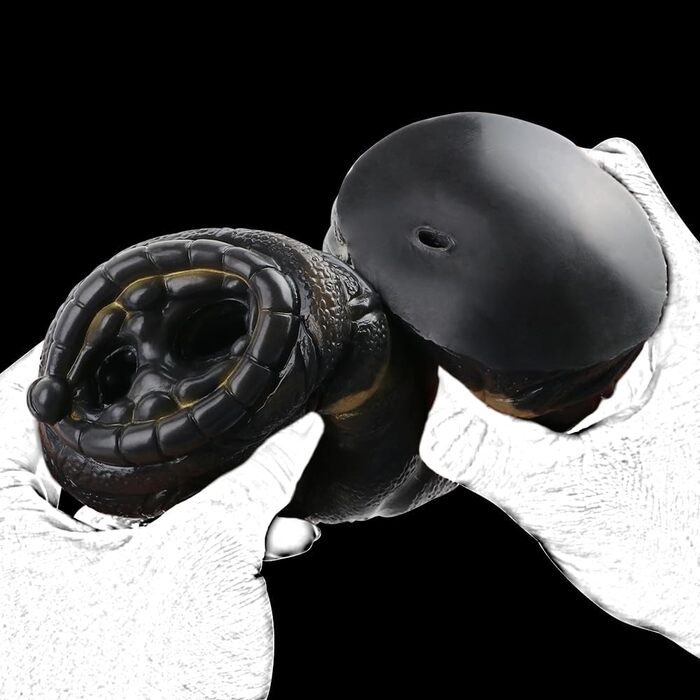 Вібраційний мастурбатор Lmgoc Tierserie з реалістичним дизайном, 10 режимів вібрації, силікон, для чоловіків