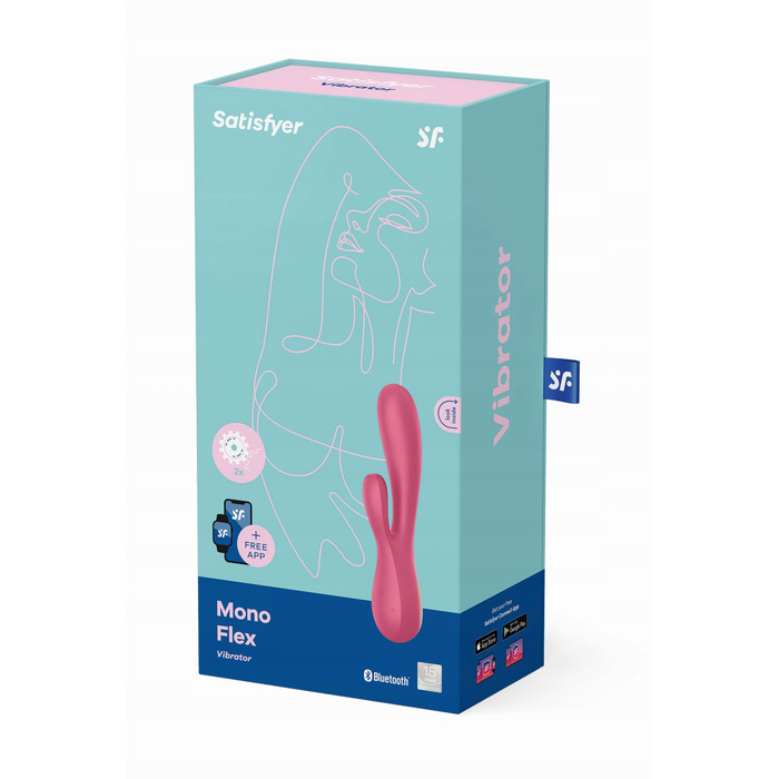Вібратор для точки G Satisfyer, червоний, 19 см, силікон