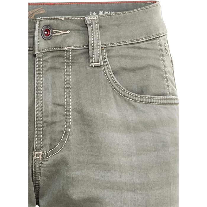 Чоловічі прямі джинси Camel Active Houston 5-Pocket, колір оливковий (35W / 32L)